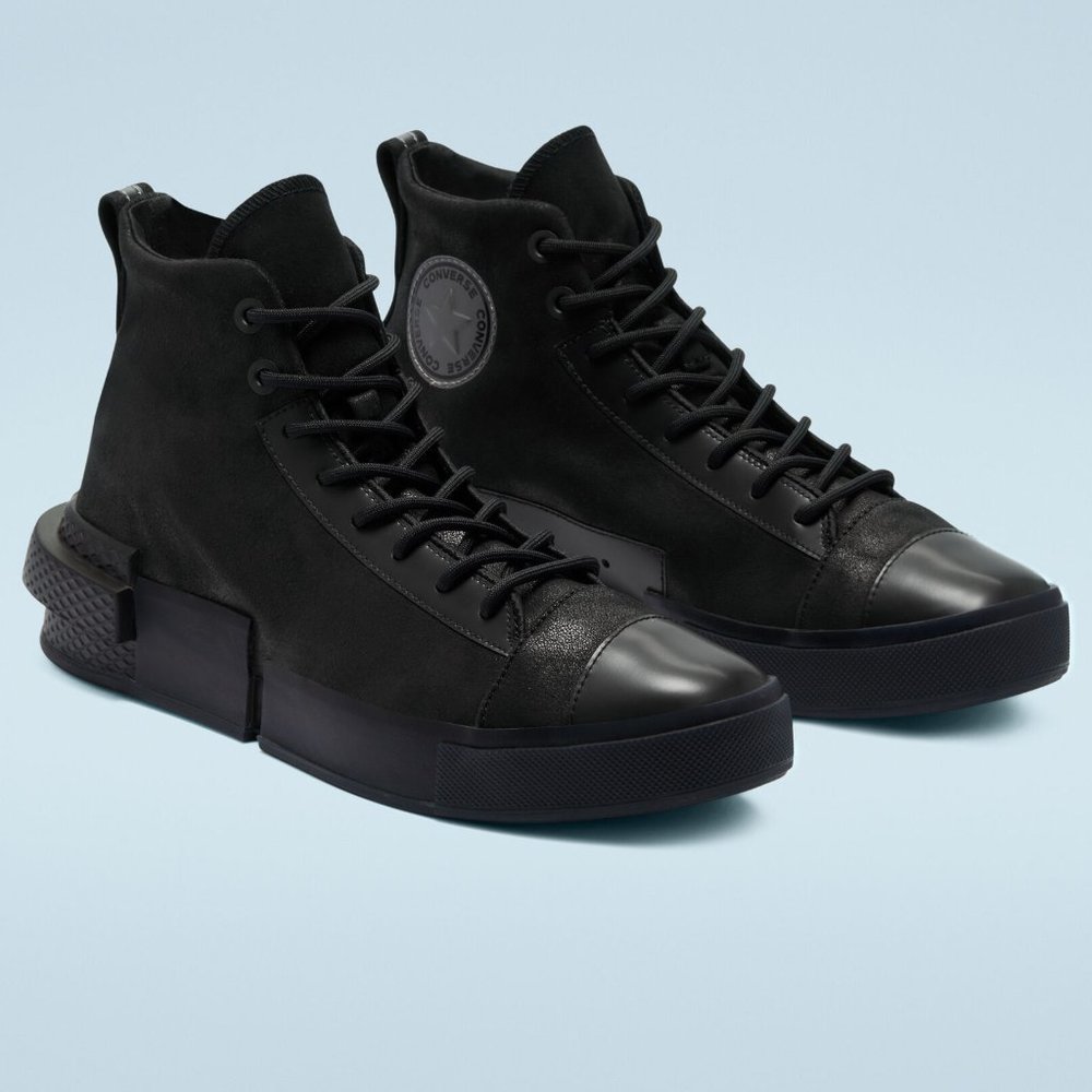 Converse All Star Disrupt CX Hi Triple Black Suede